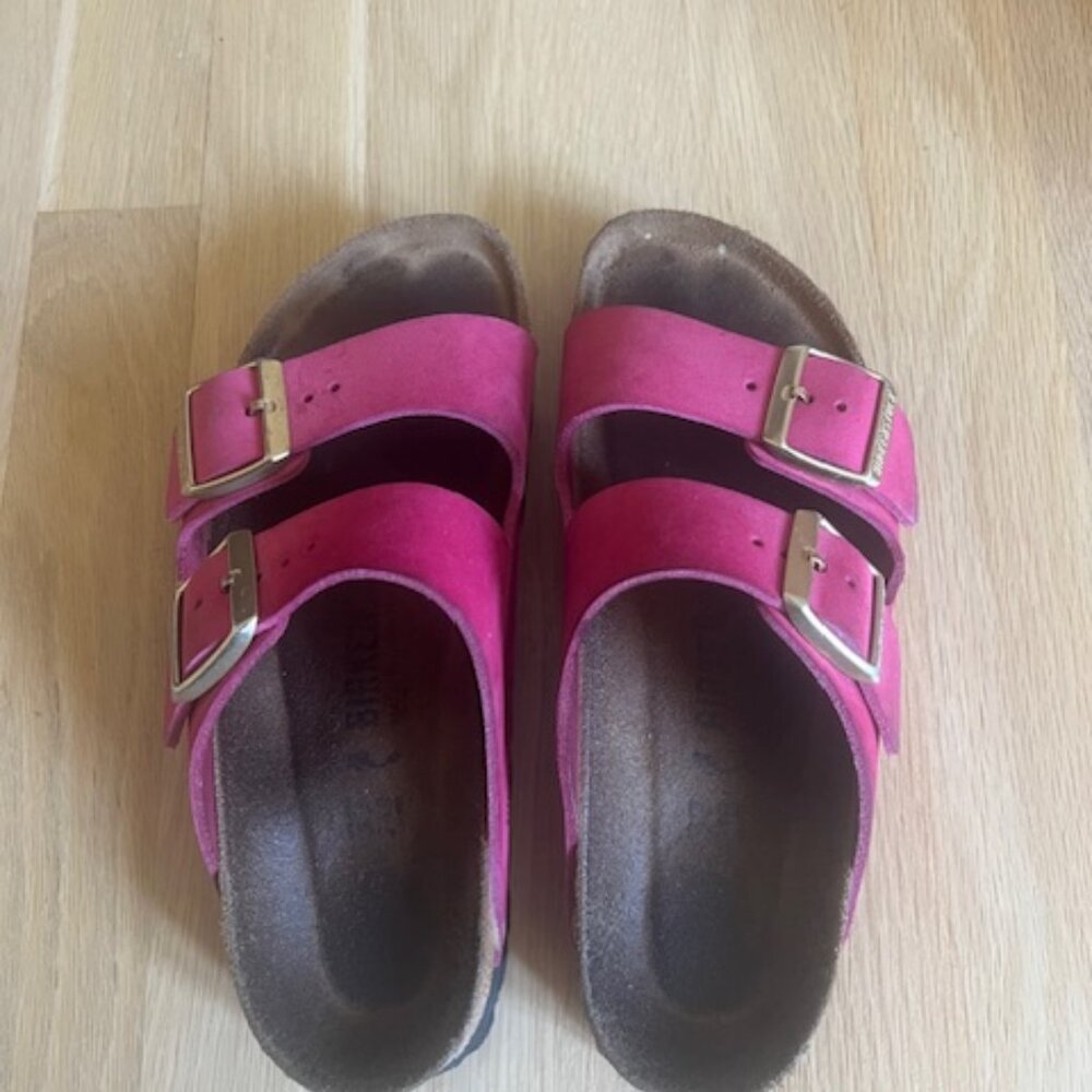 Oiled leather Birkenstocks 7-7/12